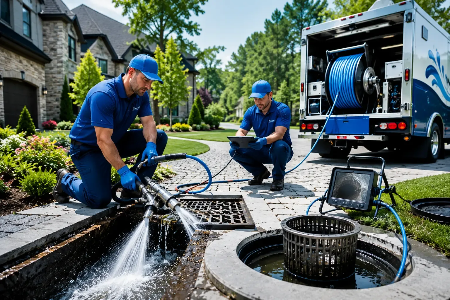Local outdoor drain cleaning professionals in Sublime, TX